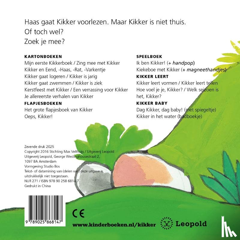 Velthuijs, Max - Waar is Kikker?