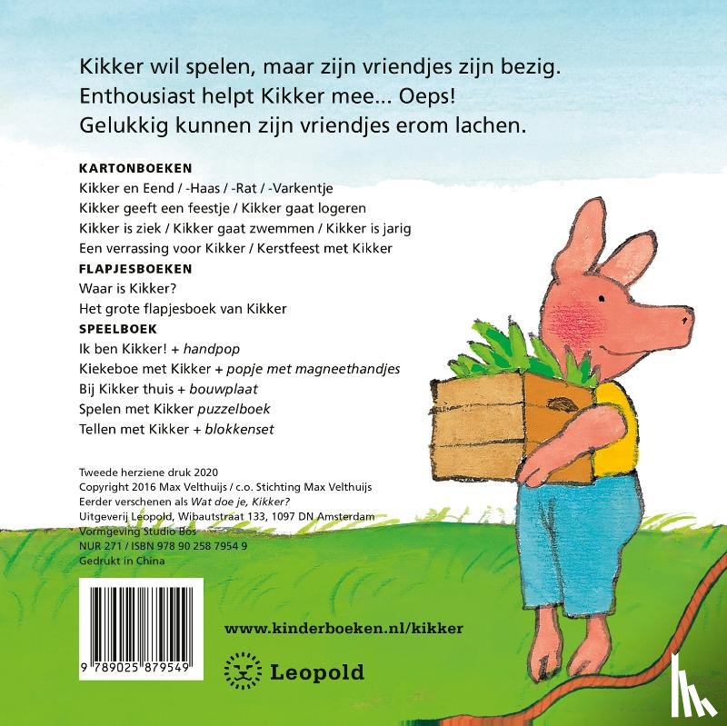 Velthuijs, Max - Oeps, Kikker!