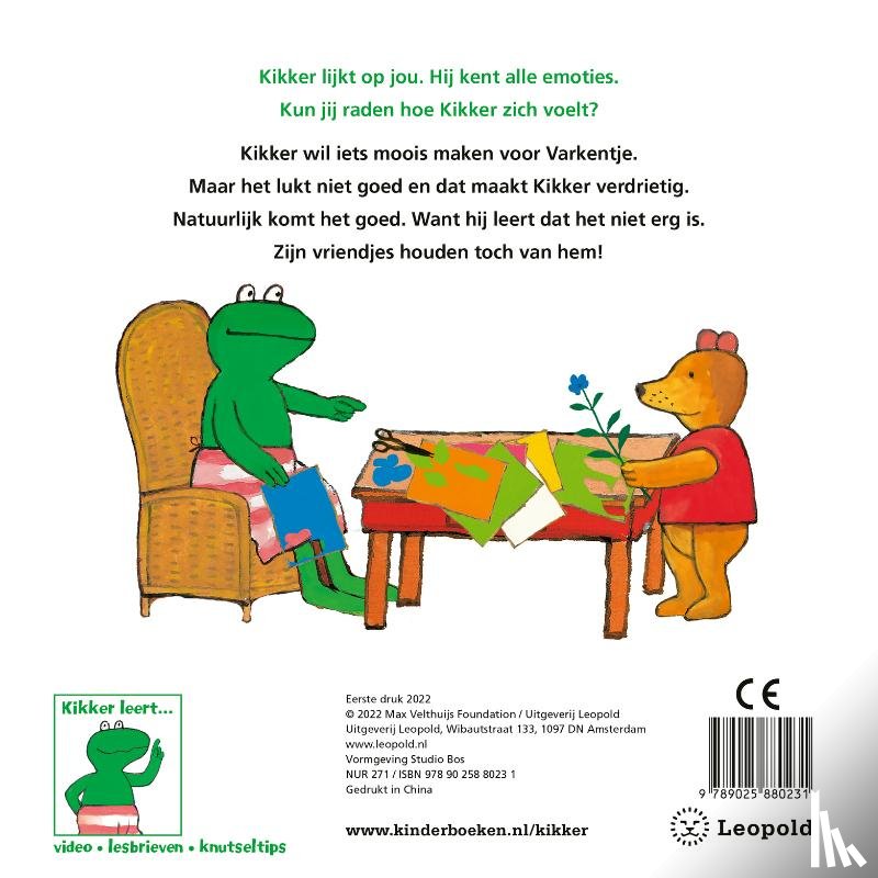 Velthuijs, Max - Hoe voel je je, Kikker?