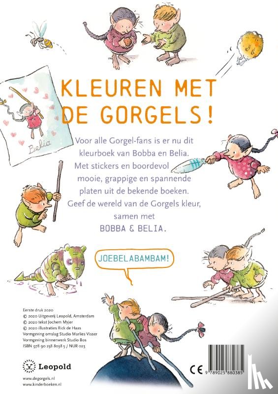 Myjer, Jochem - De Gorgels Kleurboek van Bobba & Belia