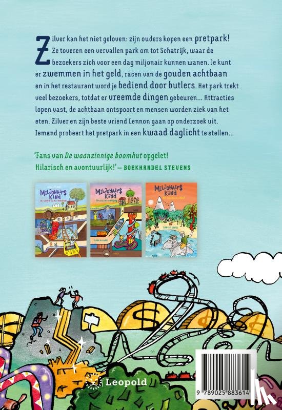Lange, Ilona de - Paniek in het pretpark