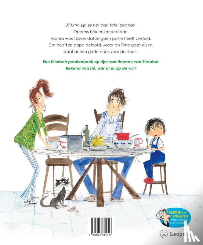 Straaten, Harmen van - Er kwam een krokodil logeren