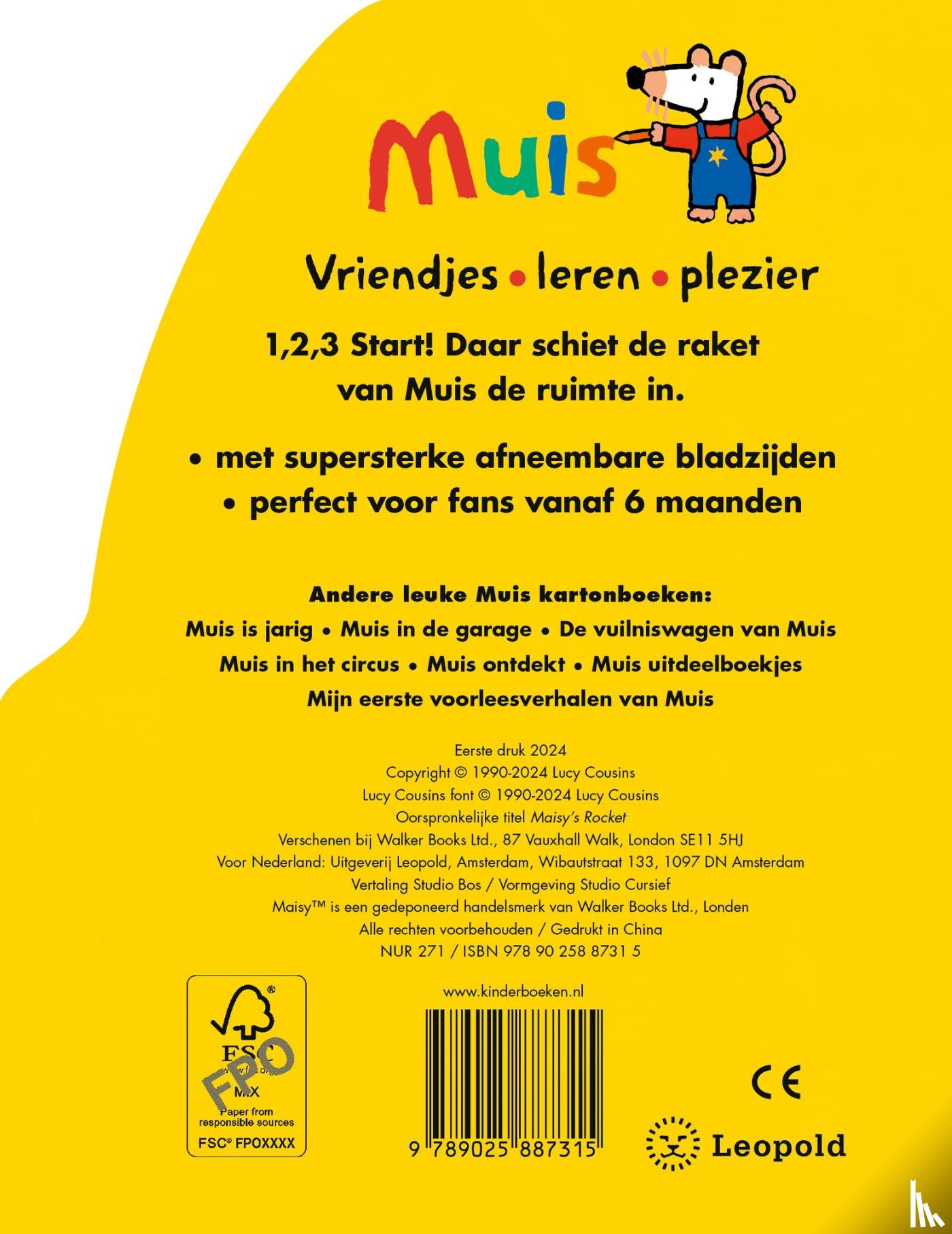 Cousins, Lucy - De raket van Muis