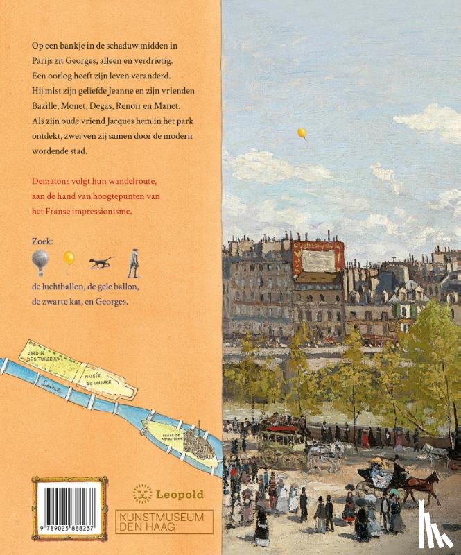 Dematons, Charlotte - Een wandeling door impressionistisch Parijs