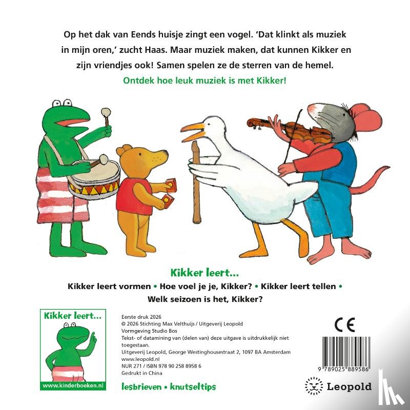 Velthuijs, Max - Kikker maakt muziek