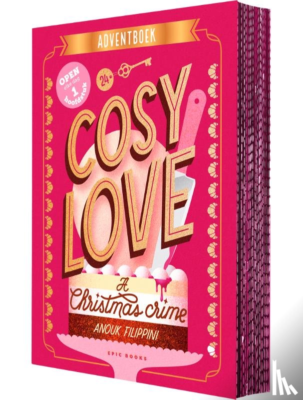 Filippini, Anouk - Adventboek Cosy Love A Christmas Crime