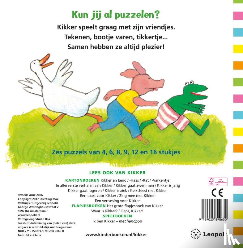 Velthuijs, Max - Mijn Kikker puzzelboek