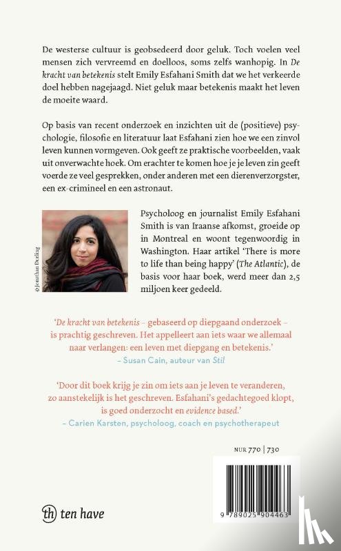 Esfahani Smith, Emily - De kracht van betekenis