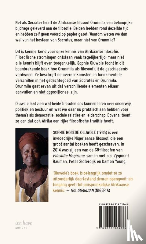 Oluwole, Sophie - Socrates en Orunmila