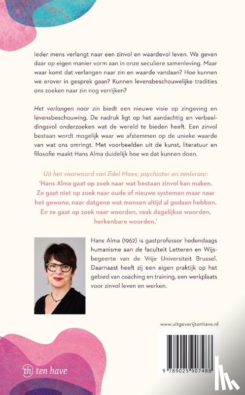 Alma, Hans - Het verlangen naar zin
