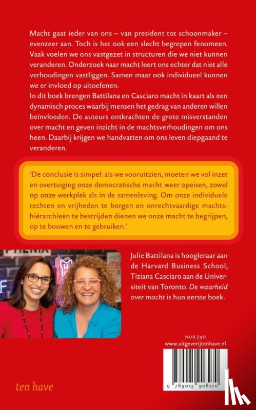 Battilana, Julie, Casciaro, Tiziana - De waarheid over macht