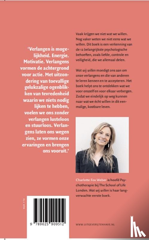 Fox Weber, Charlotte - Wat wij willen