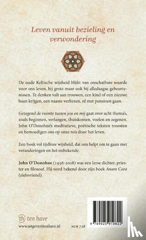O'Donohue, John - Gezegend de ruimte tussen jou en mij