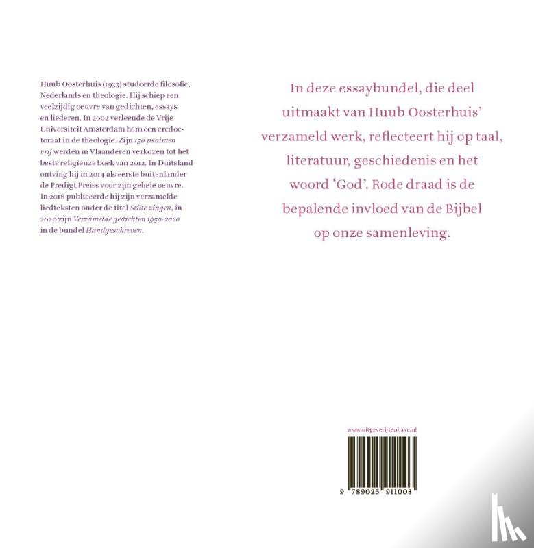 Oosterhuis, Huub - De ontdekking van de aarde