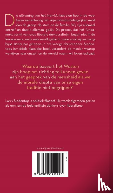 Siedentop, Larry - De uitvinding van het individu