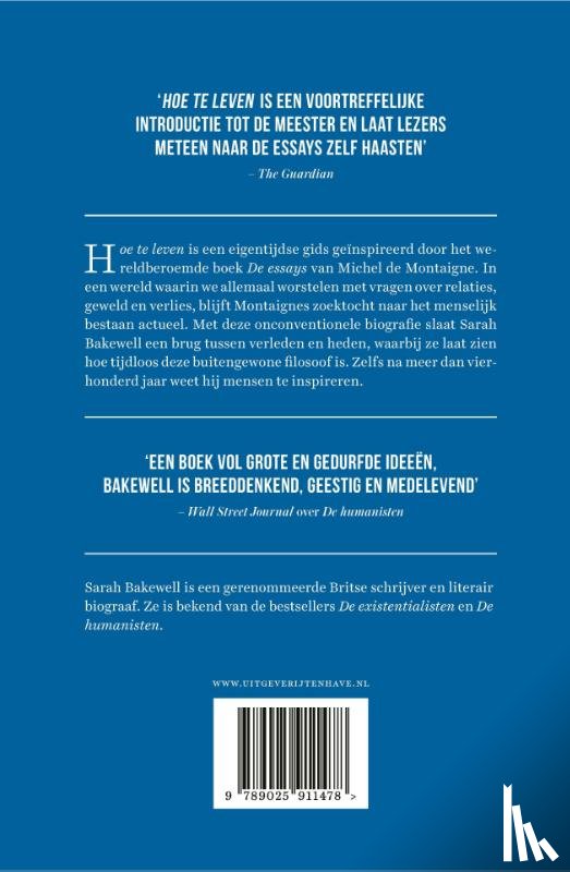 Bakewell, Sarah - Hoe te leven