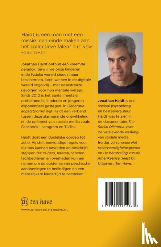 Haidt, Jonathan - Generatie angststoornis