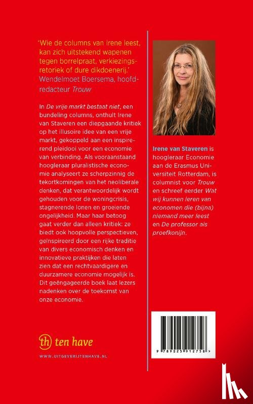 Staveren, Irene van - De vrije markt bestaat niet