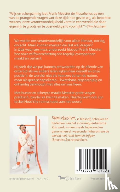 Meester, Frank - Ook maar een mens