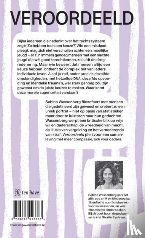 Wassenberg, Sabine - Veroordeeld