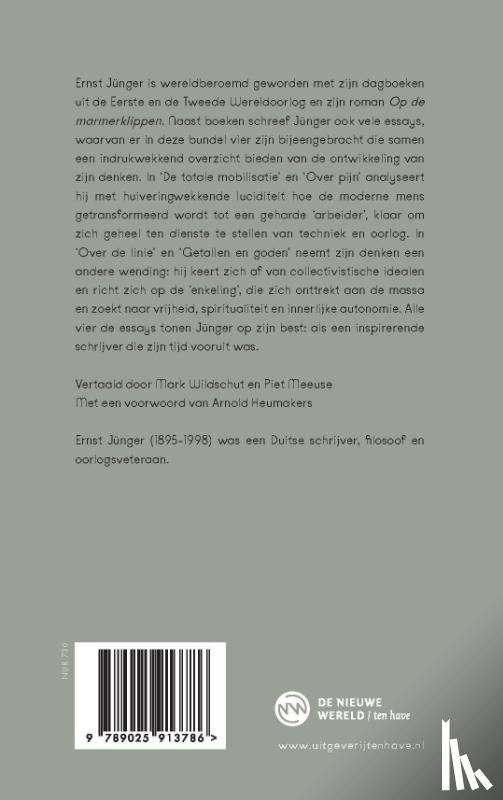 Jünger, Ernst - Totale mobilisatie en andere essays