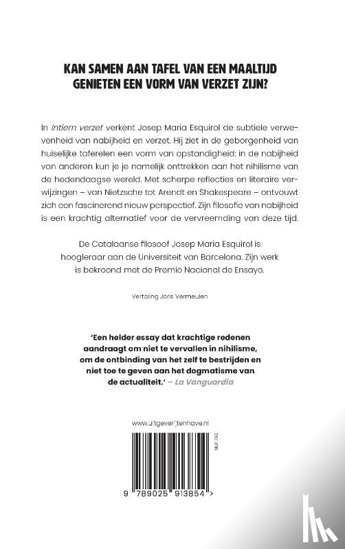 Esquirol, Josep Maria - Intiem verzet