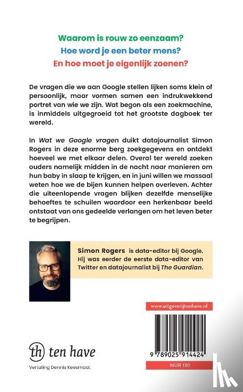 Rogers, Simon - Wat we Google vragen