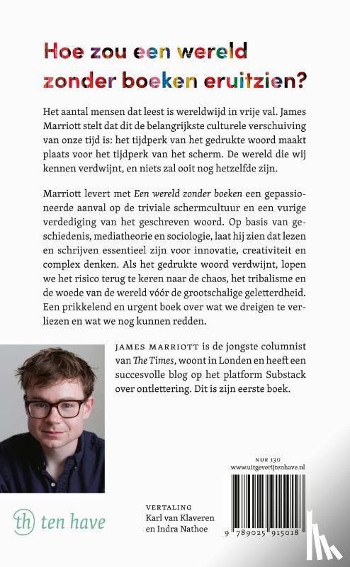 Marriott, James - Een wereld zonder boeken