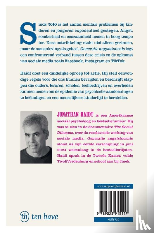 Haidt, Jonathan - Generatie angststoornis