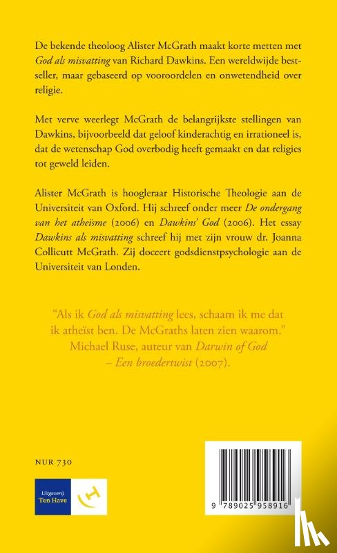 MacGrath, A., MacGrath, C. - Dawkins als misvatting