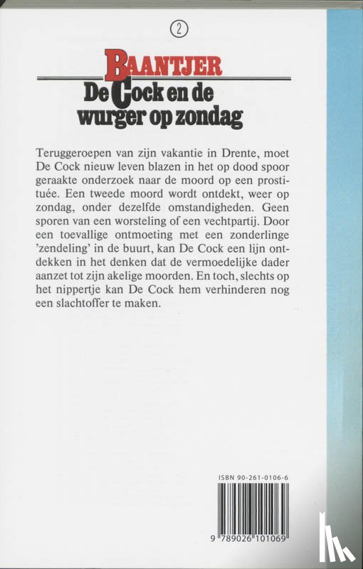 Baantjer, A.C. - De Cock en de wurger op zondag