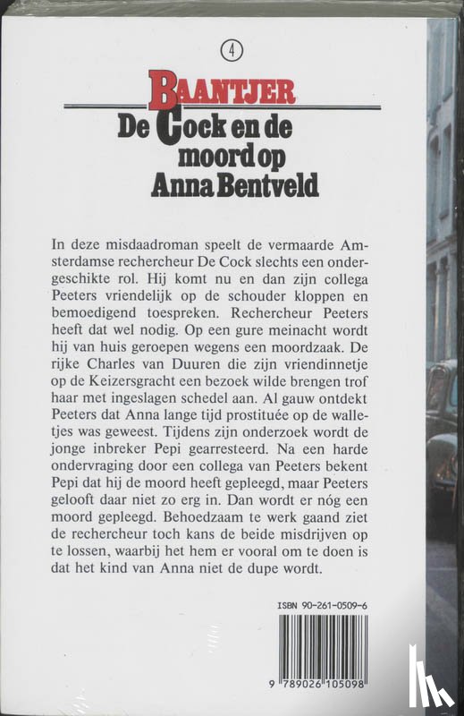 Baantjer, A.C. - De Cock en de moord op Anna Bentveld
