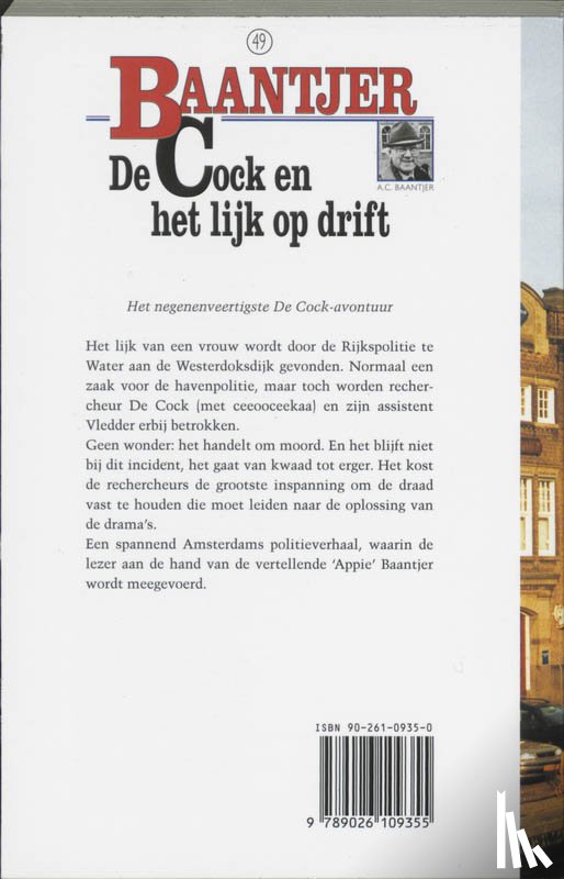 Baantjer, A.C. - De Cock en het lijk op drift