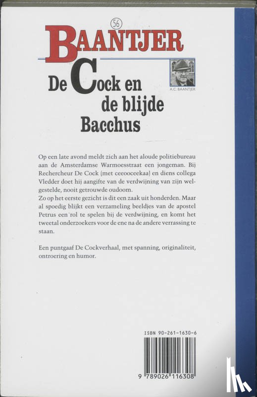 Baantjer, A.C. - De Cock en de blijde Bacchus
