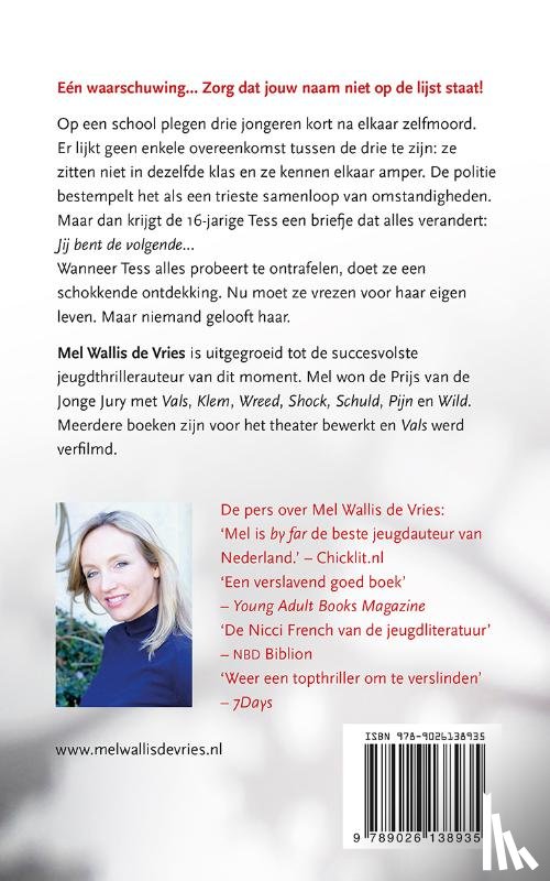 Wallis de Vries, Mel - Schuld
