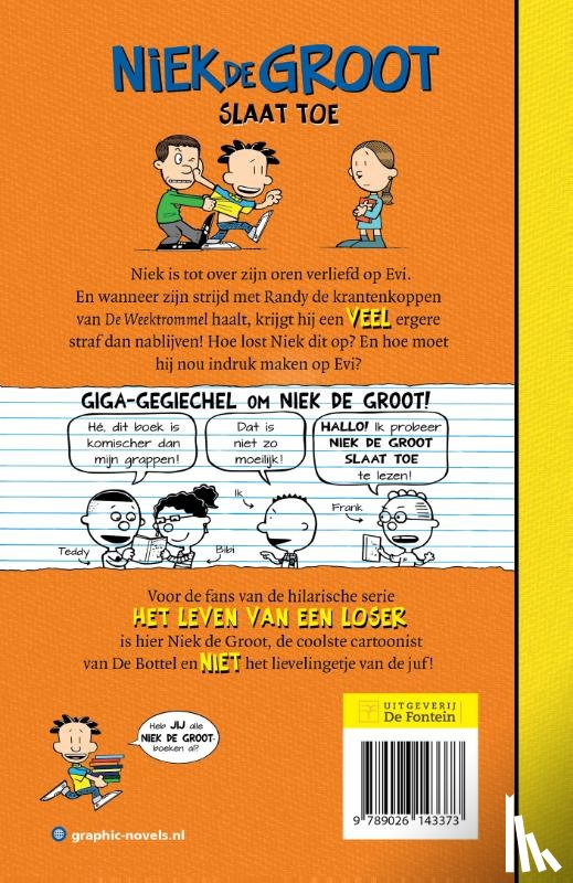 Peirce, Lincoln, Douqué, Anne - Niek de Groot slaat toe