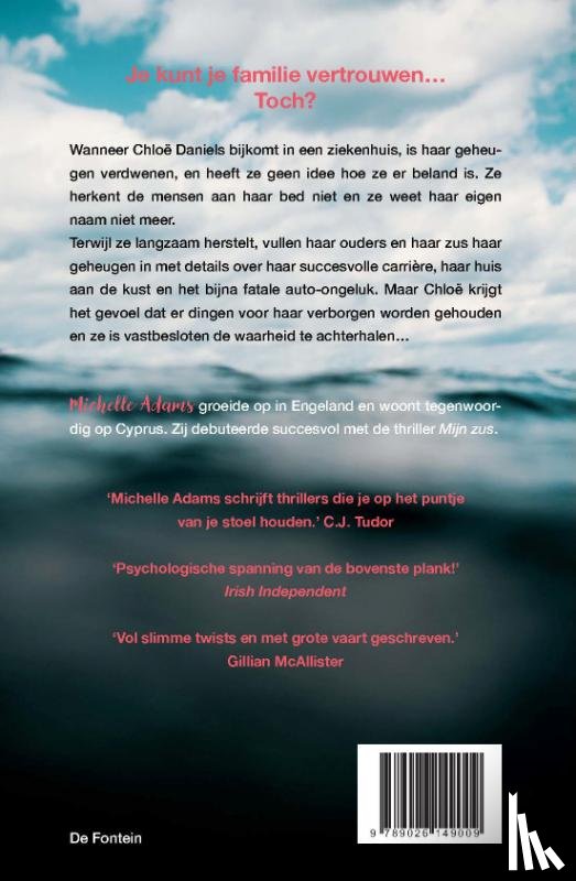 Adams, Michelle - Tussen de leugens