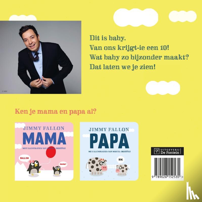 Fallon, Jimmy, Ordonez, Miguel - Baby (kartonboek)