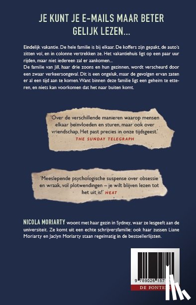 Moriarty, Nicola - Ik moet je iets vertellen
