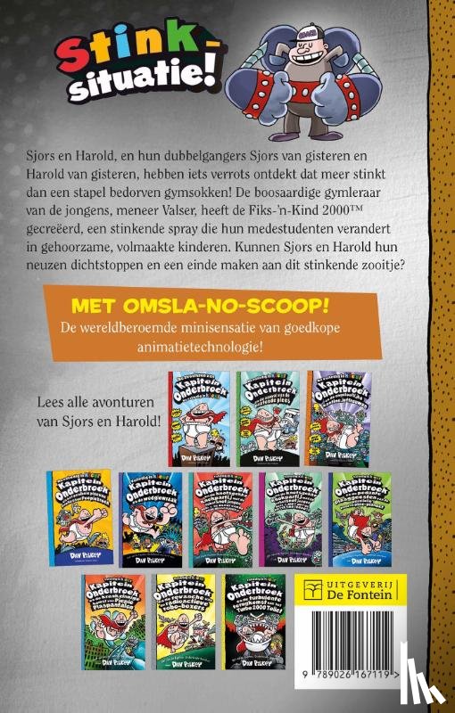 Pilkey, Dav - Kapitein Onderbroek en de magistrale mythe van meester Megameur
