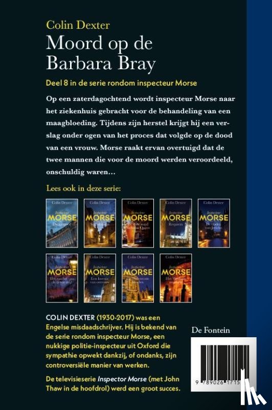 Dexter, Colin - Moord op de Barbara Bray