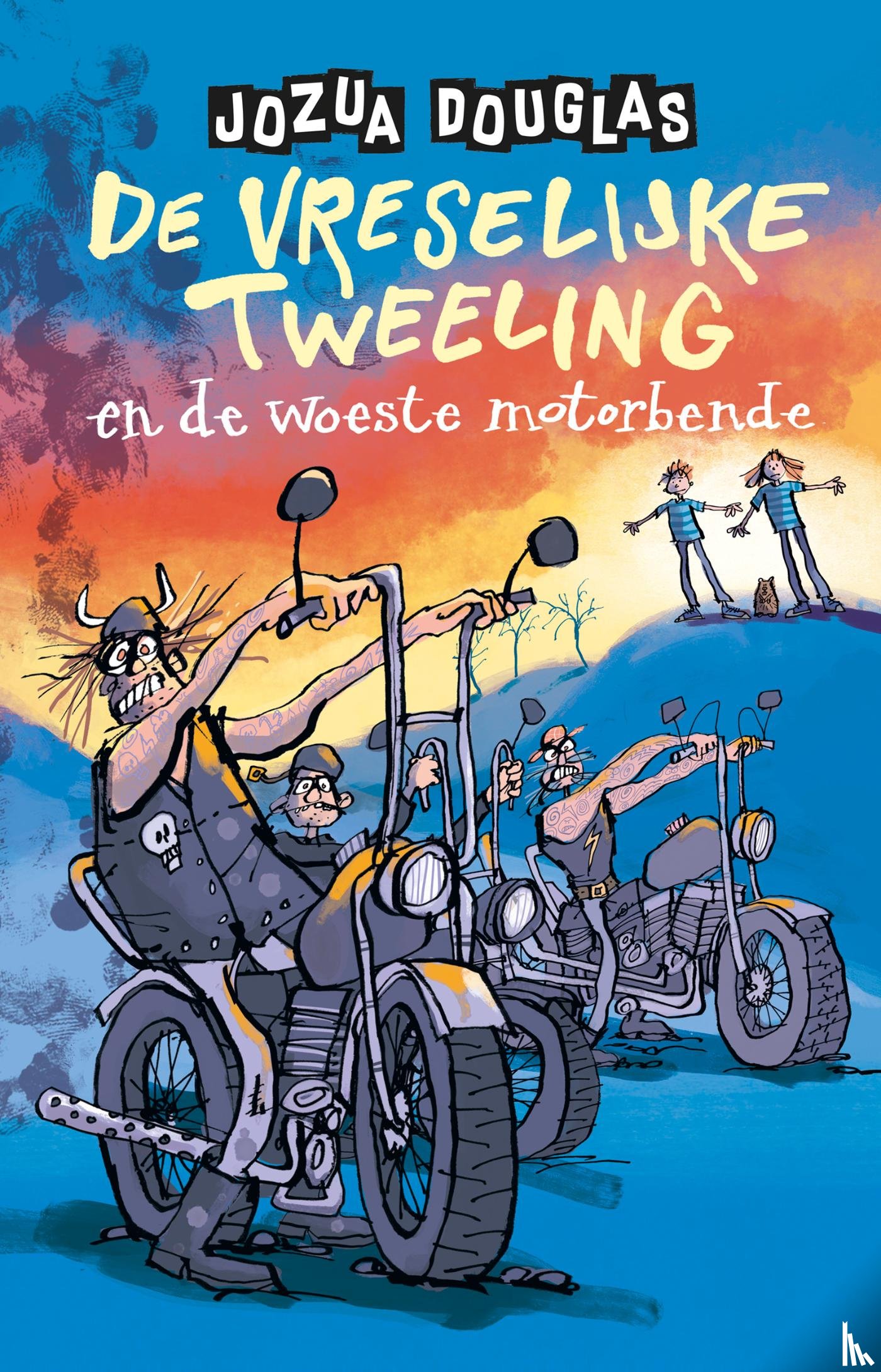 Douglas, Jozua - De vreselijke tweeling en de woeste motorbende