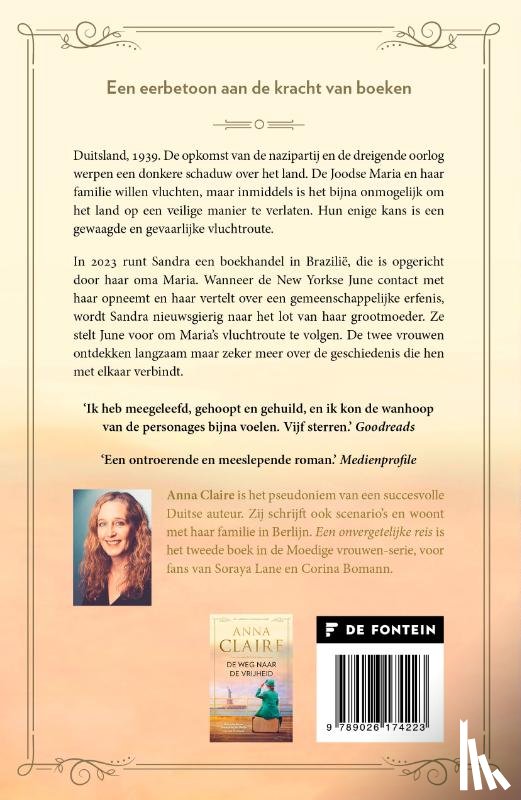 Claire, Anna - Een onvergetelijke reis