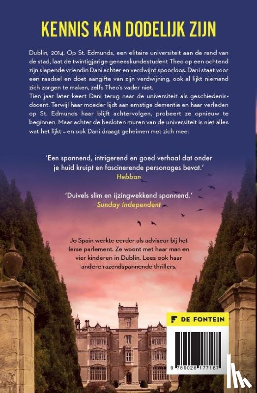 Spain, Jo - Het experiment