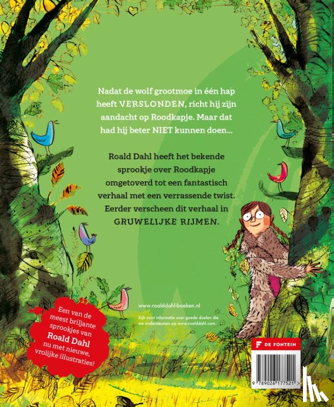 Dahl, Roald, Larkum, Adam - Roodkapje en de wolf