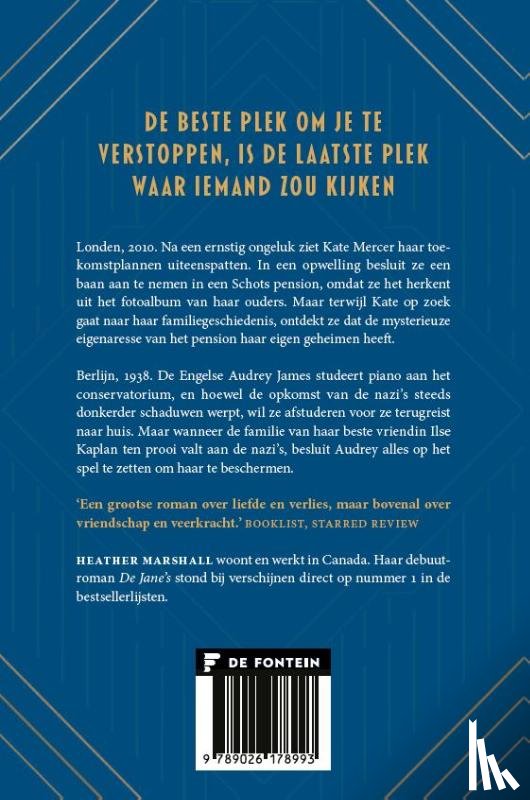 Marshall, Heather - De verborgen geschiedenis van Audrey James