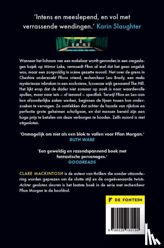 Mackintosh, Clare - Achter gesloten deuren
