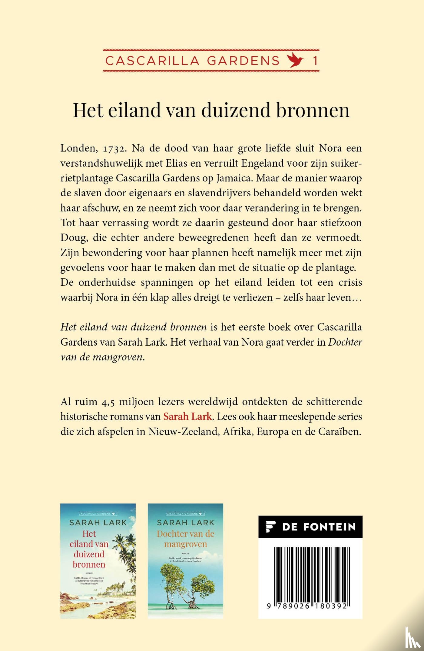 Lark, Sarah - Het eiland van duizend bronnen