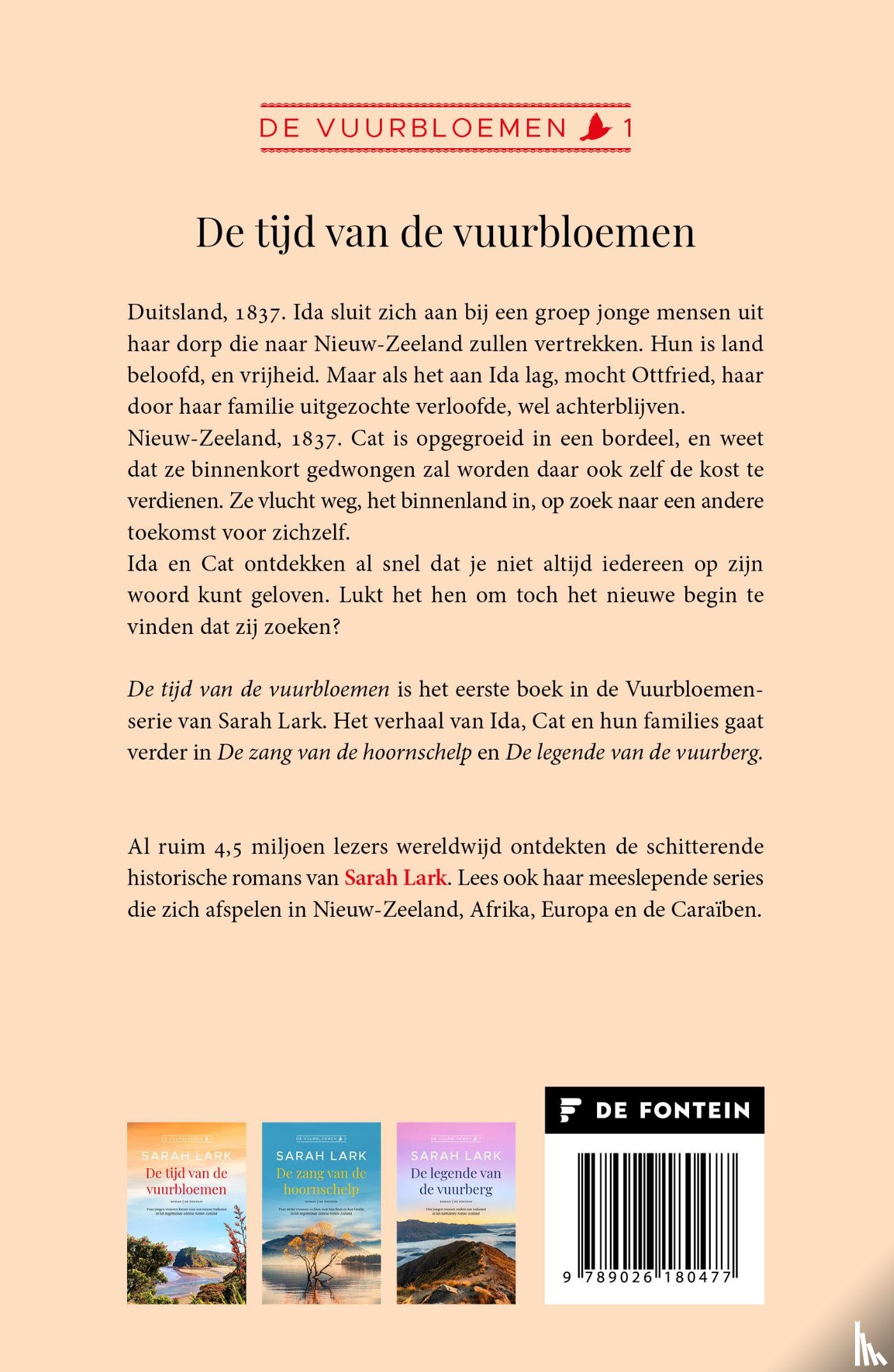 Lark, Sarah - De tijd van de vuurbloemen