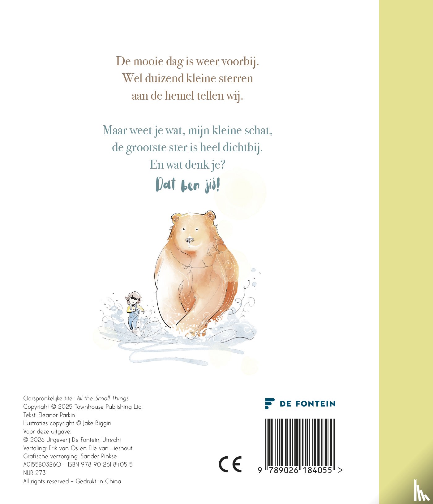 Biggin, Jake, Parkin, Eleanor - Van die kleine, fijne dingen